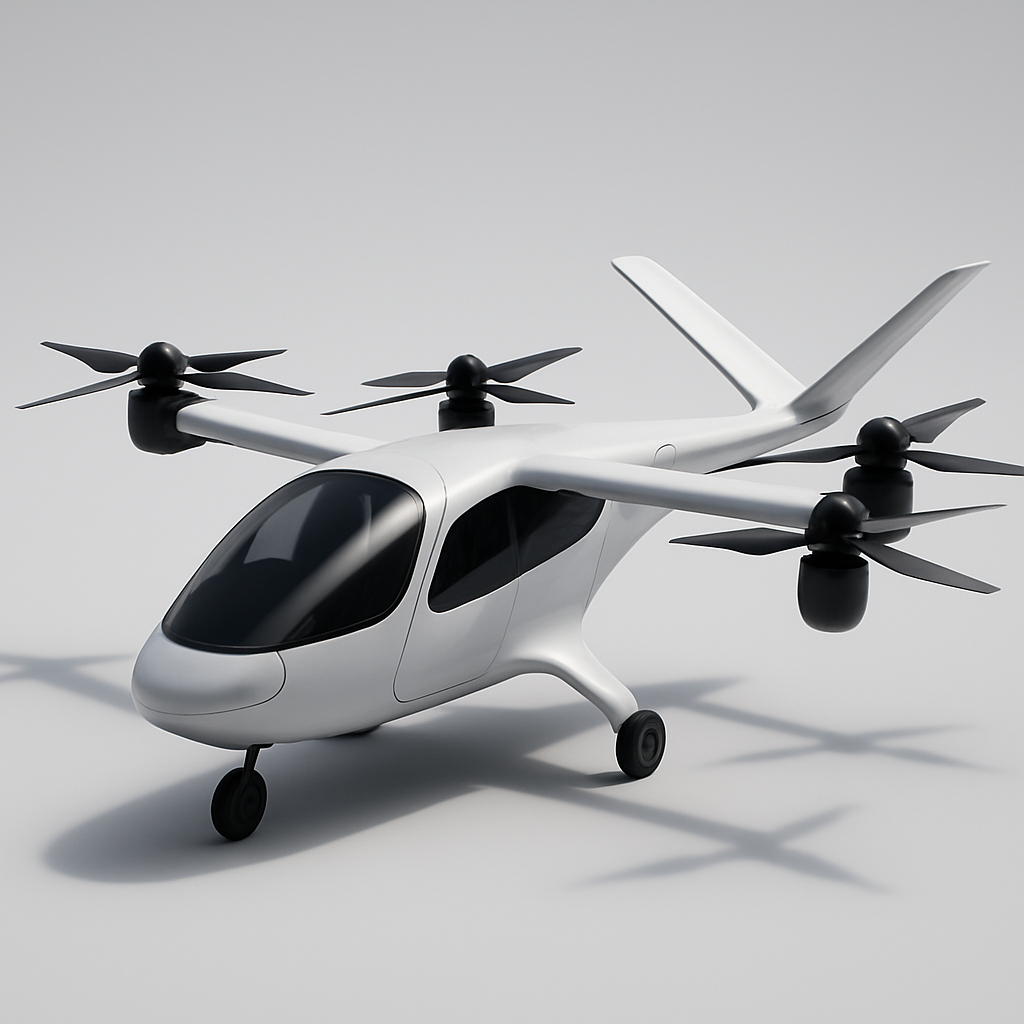 Futuristic air taxi composite structure